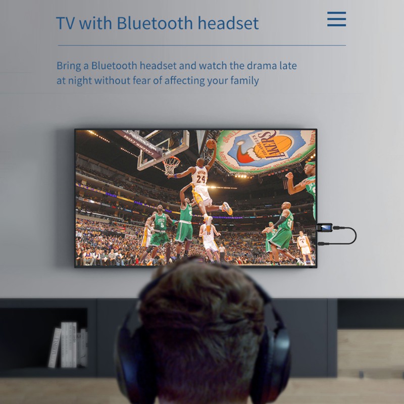 Bộ Thiết Bị Thu Phát Tín Hiệu Âm Thanh Bluetooth 5.0 Có Màn Hình LCD 3.5mm Kèm Phụ Kiện | BigBuy360 - bigbuy360.vn