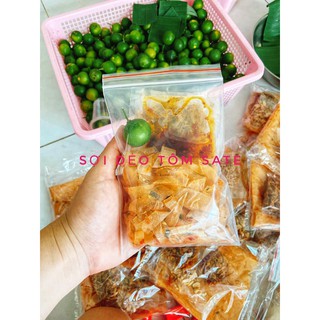 Bánh tráng sợi dẻo tôm sate