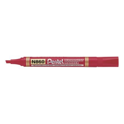 Bút lông dầu đầu dẹp Pentel N860 Permanent Marker Pen, 1.8-4.5mm