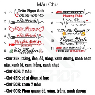 tem chữ ký kèm icon