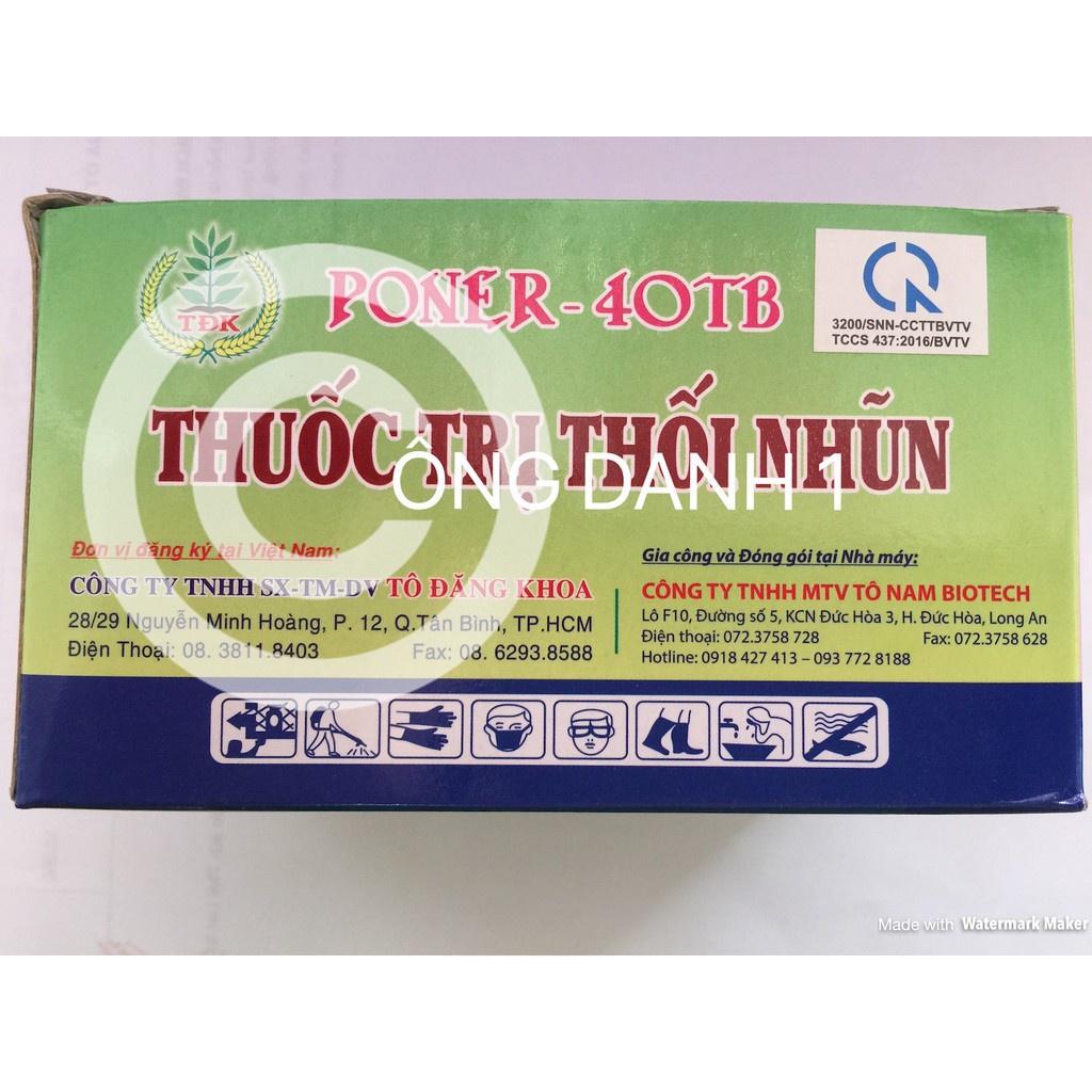 [SIEURE] trị thối nhũn PONER - 40TB hàng đẹp, phân phối chuyên nghiệp.