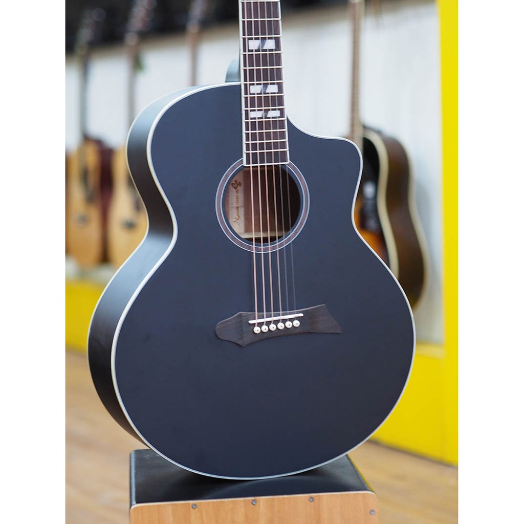 Đàn Guitar Acoustic NG-ST BKS (Solid TOP)