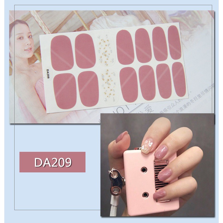 MIẾNG STICKER DÁN MÓNG TAY XINH NHIỀU MẪU