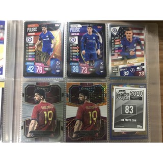 Thẻ cầu thủ Match Attax/Panini - Pulisic, Diego Costa