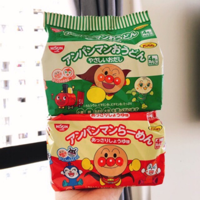 Hoành Thánh Toyo Suisan Mì Chú Hề Anpanman Tokyo Mỳ Mug Miến Hikari Miso Cho Bé Ăn Dặm