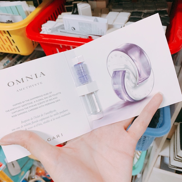 Vial mẫu thử nước hoa Bvlgari Omnia Amethyste