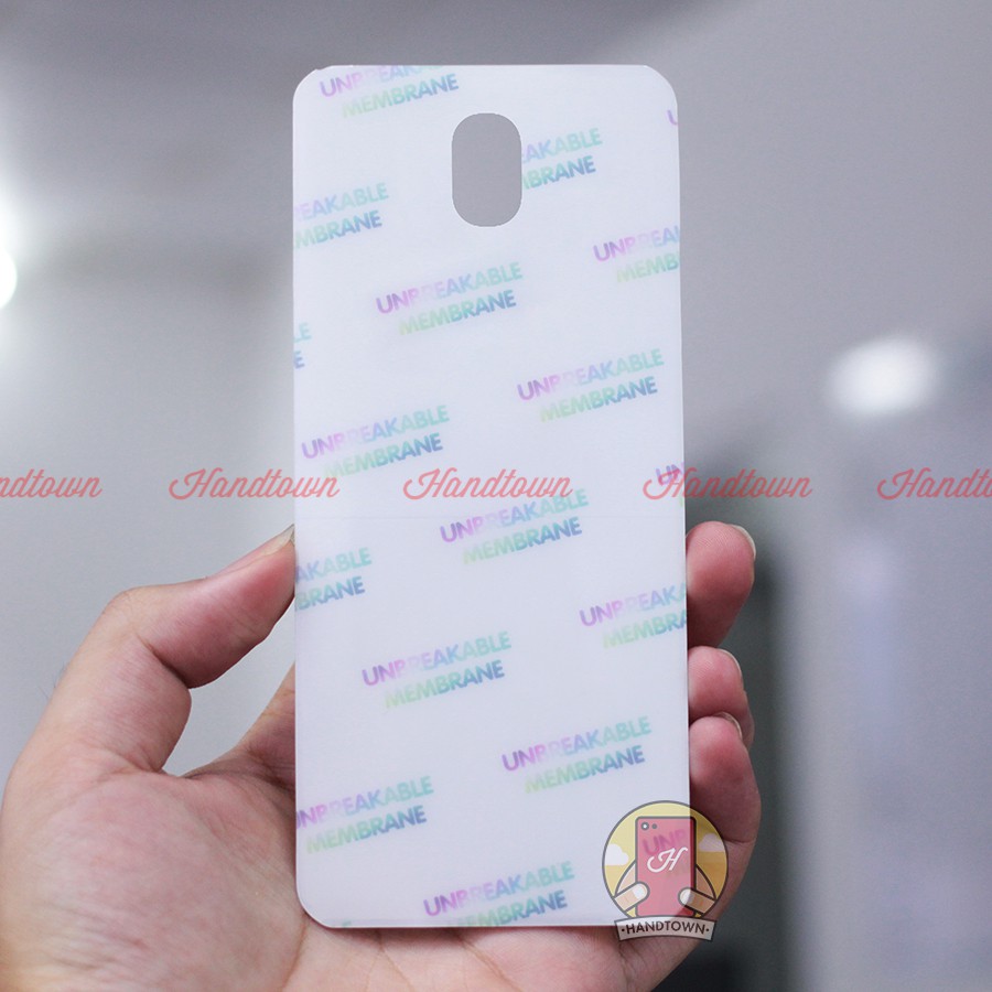 Miếng Dán PPF Mặt Lưng Samsung Galaxy J7 Pro J7Pro Kính Cường Lực Dẻo Vân Cá Sấu / Hiệu Ứng Cầu Vồng / Trong Suốt