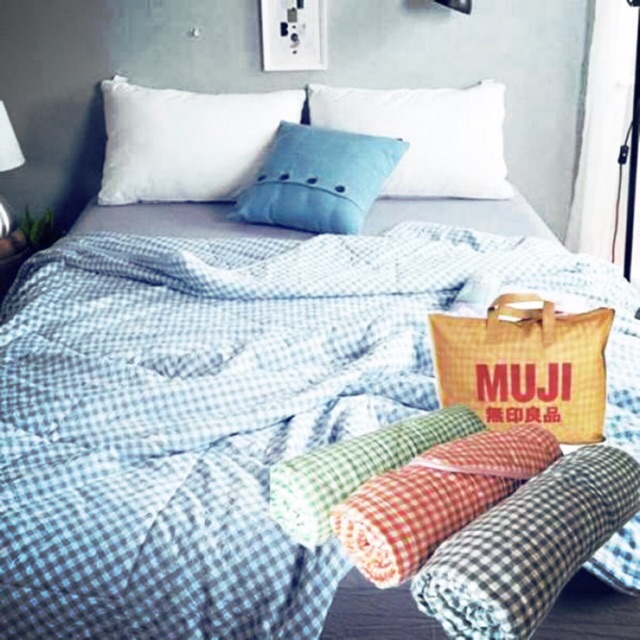 Chăn Muji mẫu mới- Hàng đẹp- Không kèm túi