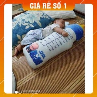 Gối ôm,gấu bông Bình Sữa 3D nhồi bông an toàn cho bé 1k