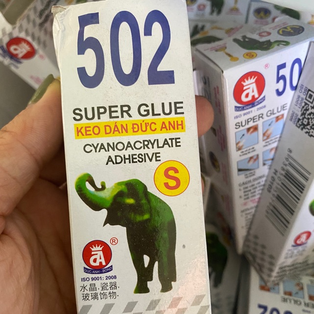 1 lọ keo dán 502 siêu dính