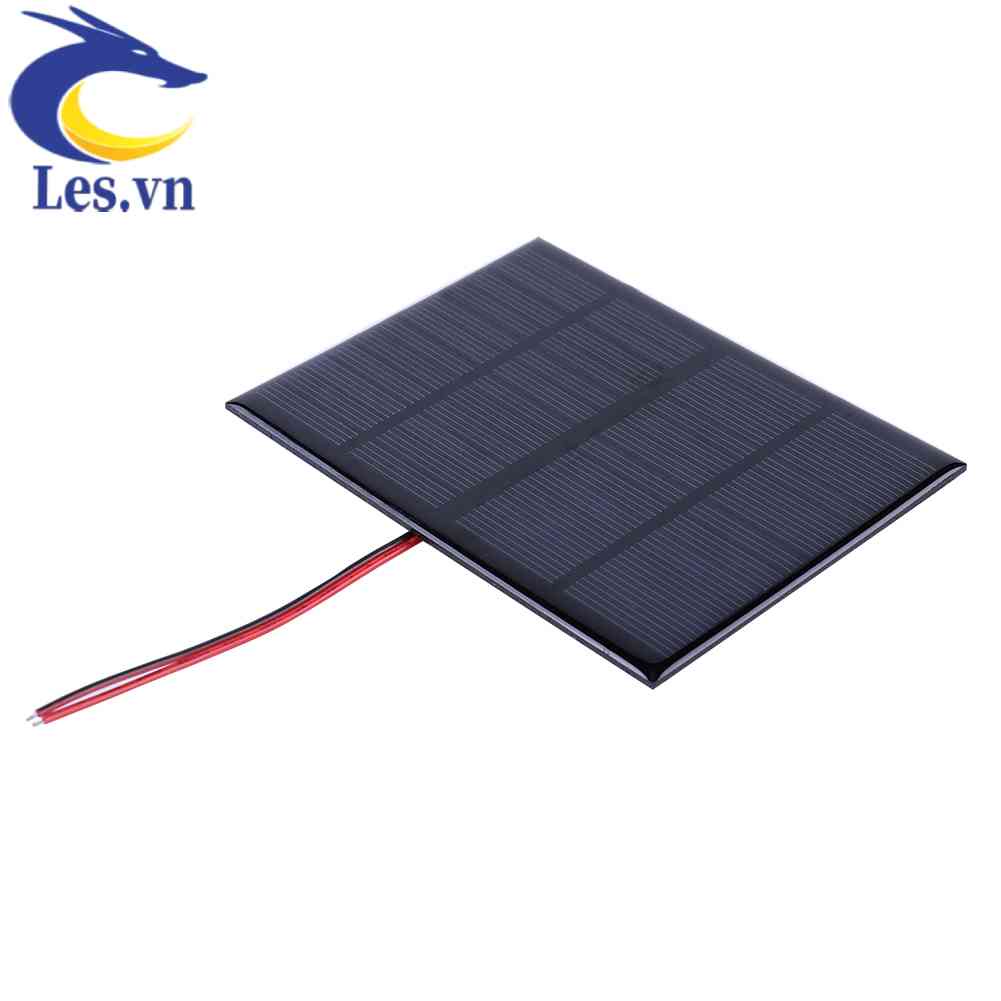 Tấm Pin Năng Lượng Mặt Trời Mini 3W 12V Cho Điện Thoại 9-12V
