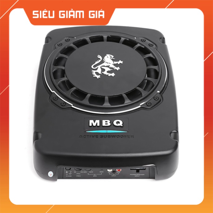 Loa sub gầm ghế ô tô sư tử MBQ – MB 10RL hàng cao cấp, Loa siêu trầm ô tô MBQ10RL