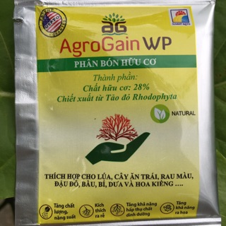 Phân bón hữu cơ chiết xuất tảo đỏ-AgroGain WP