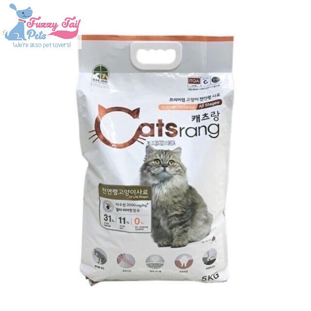 [CHÍNH HÃNG, túi chiết, zip bạc 1kg] Thức ăn cho mèo Catsrang Hàn Quốc dành cho mọi lứa tuổi - Catsrang All ages