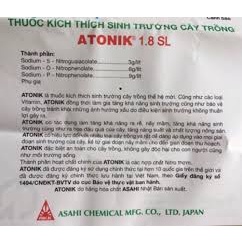 Phân bón Atonik kich thích sinh trưởng cây trồng