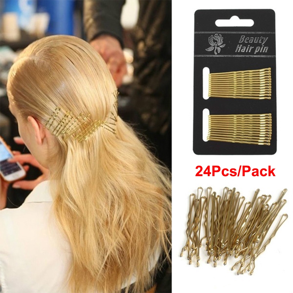 Set 24 kẹp tóc gợn sóng tạo kiểu thời trang cho nữ