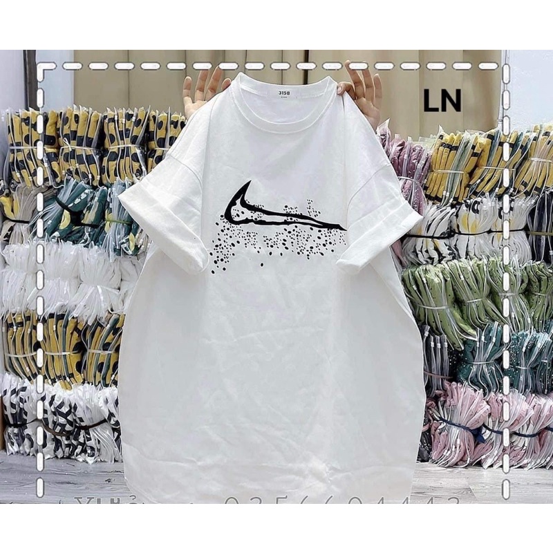 Áo phông phẩy rỗng chấm DA6