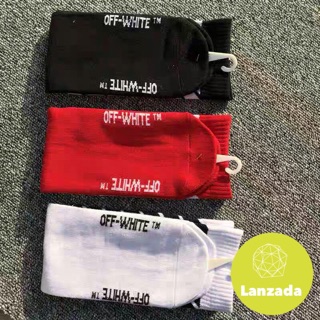 Tất vớ off white cổ cao ( ảnh thật)