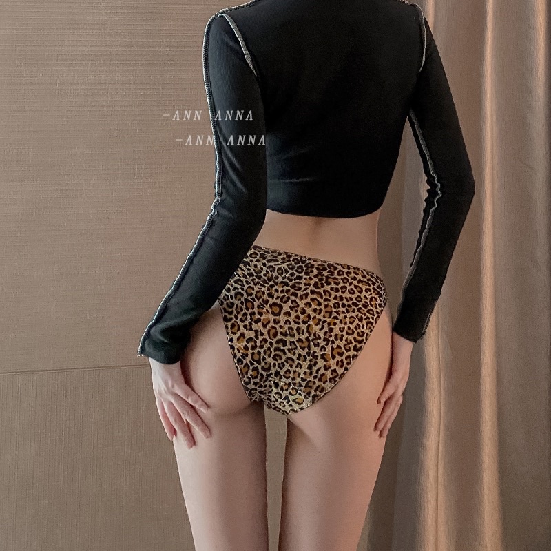 Quần Lót Nữ ❤️Quần Lót Su Sexy Phối Họa Tiết Dây Hông Gợi Cảm Quyến Rũ S1366