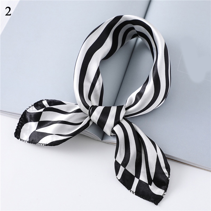 Khăn Choàng Cổ In Họa Tiết Da Báo Thời Trang Cho Nữ 50cm