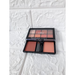 Set Phấn Mắt Và Má Hồng ODBO Eyeshadow & Blush 06