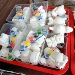 Bộ tô tượng thạch cao cho bé