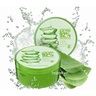 Gel nha đam Nature Republic Smoothing & Moisture Aloe Vera 92 %