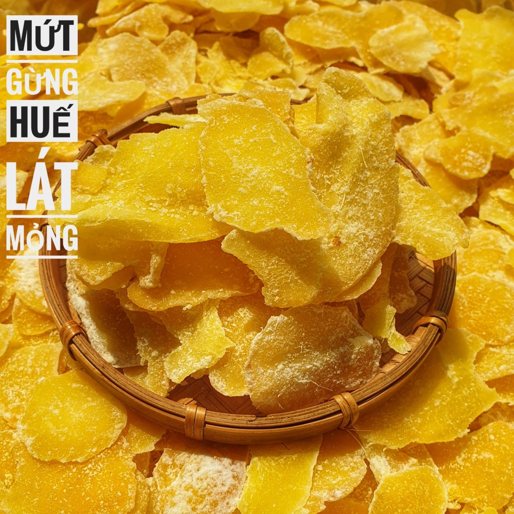 Mứt Gừng Huế Lon 350gr