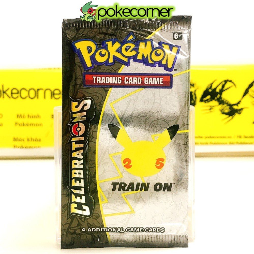 (Siêu rẻ) 01 Pack lẻ thẻ bài Pokemon tcg Celebrations 25th Anniversary Kỉ niệm 25 năm Celebration - Shop PokeCorner !!!!