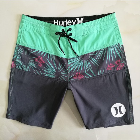 HURLEY Quần Đùi Đi Biển Dáng Rộng Mau Khô Cho Nam Size 28-30