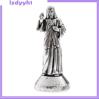 Mô Hình Tượng Chúa Jesus Bằng Hợp Kim Kích Thước 5cm / 7cm