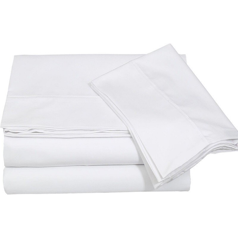 Vỏ Chăn Cotton Khách Sạn Trắng Trơn RIOTEX - Kích Thước 1m8x2m/ 2mx2m2 Mềm Mại Không Xù
