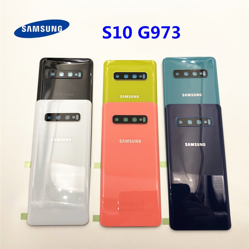 Nắp Đậy Pin Thay Thế Bằng Kính Cho Samsung Galaxy S10 G973 G973F