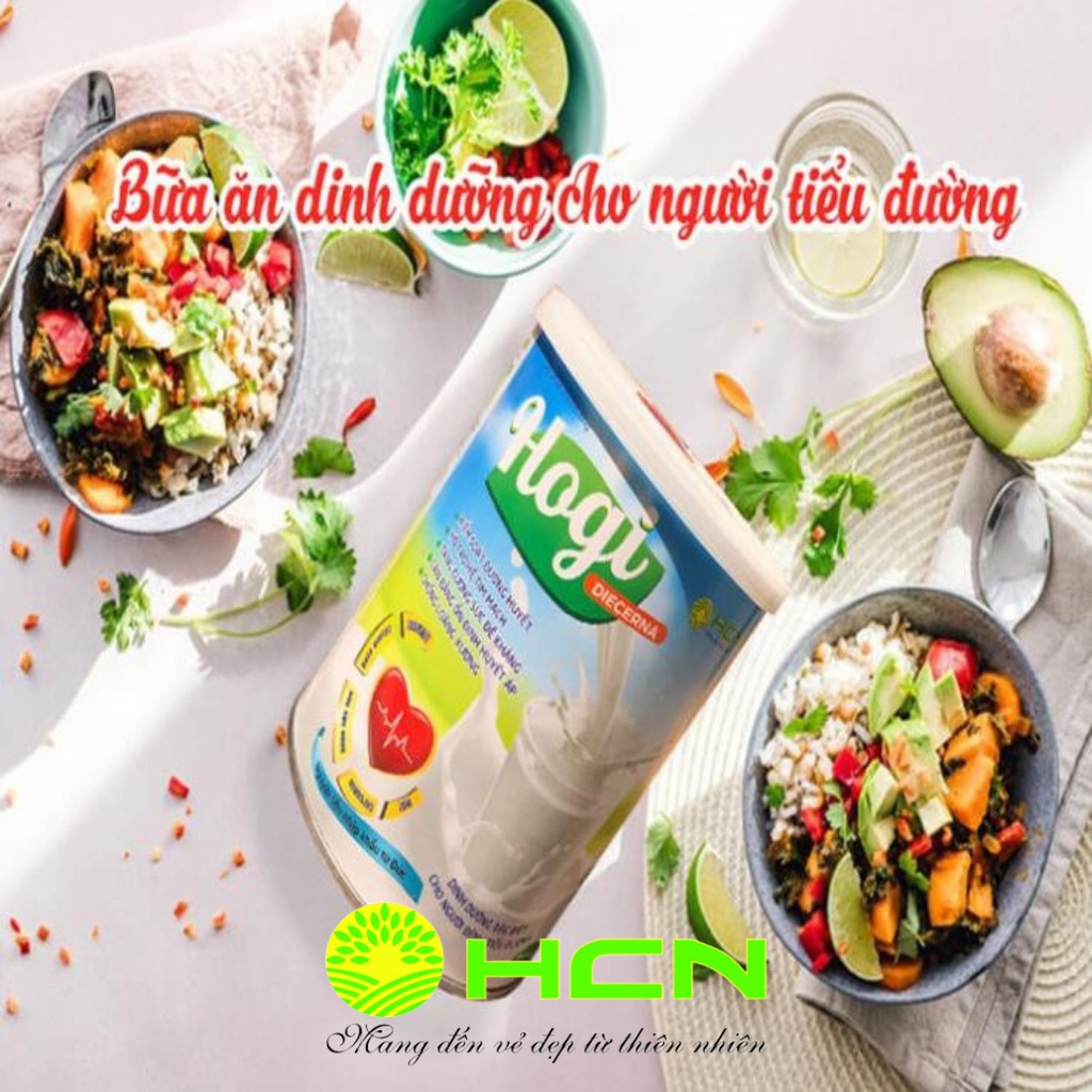 Sữa bột Hogi dành cho người tiểu đường,sữa bột hỗ trợ kiểm soát đường huyết, cân bằng năng lượng 400gr - HOGI