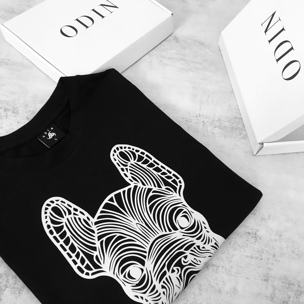 Áo thun Oversize Psychedelic Dog, áo phông T shirt nam nữ unisex, Odin Clothing | BigBuy360 - bigbuy360.vn