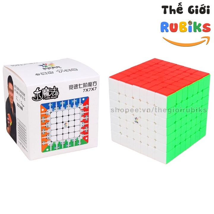 Rubik YuXin Little Magic 7x7 M Có Nam Châm 7x7x7.