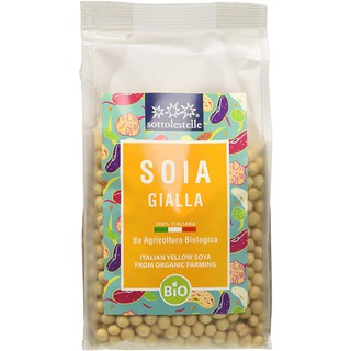 Đậu Nành Hữu Cơ Ý 400g Sottolestelle Organic Soy Beans