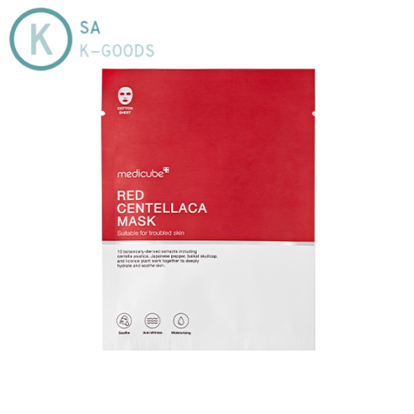 Red Centellaca Mask 1 Sheet