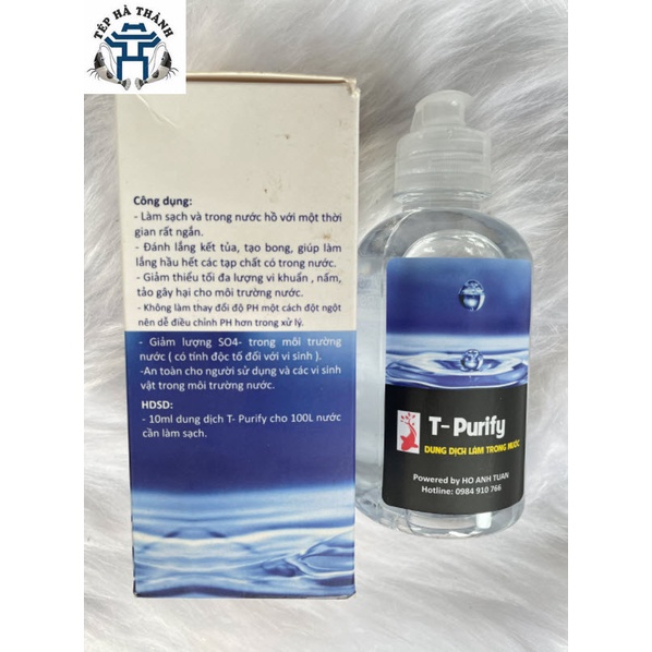 Dung Dịch Làm Trong Nước T-Pruify Cho Bể Cá Cảnh, Bể Thủy Sinh