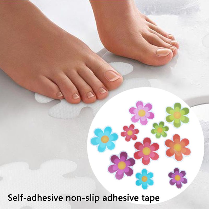 Bộ 10 Miếng Dán Chống Trượt Cho Nhà Tắm