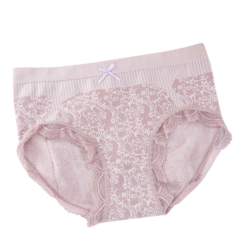 Quần lót ECMLN vải ren lưng cao định hình dáng thời trang dành cho nữ