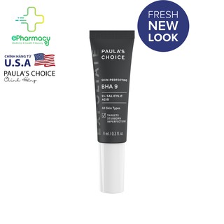 Tinh chất ngăn ngừa mụn đầu đen Paulas Choice BHA 9% - Paula's Choice RESIST BHA 9%
