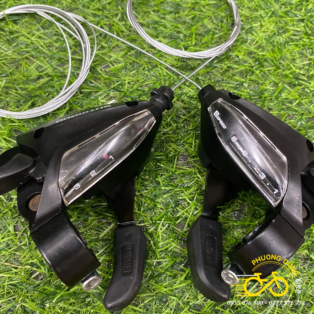 Tay đề xe đạp ST EF500 3x8 Speed