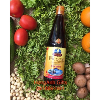 Nước mắm Hưng Thành Phú Quốc - chai 650ml 35g/l