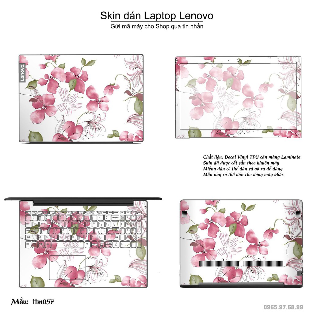 Skin dán Laptop Lenovo in hình Tranh thủy mặc _nhiều mẫu 3 (inbox mã máy cho Shop)