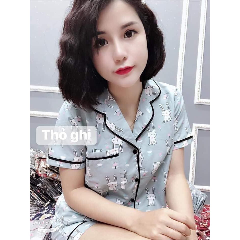 Bộ THÔ quần đùi may viền