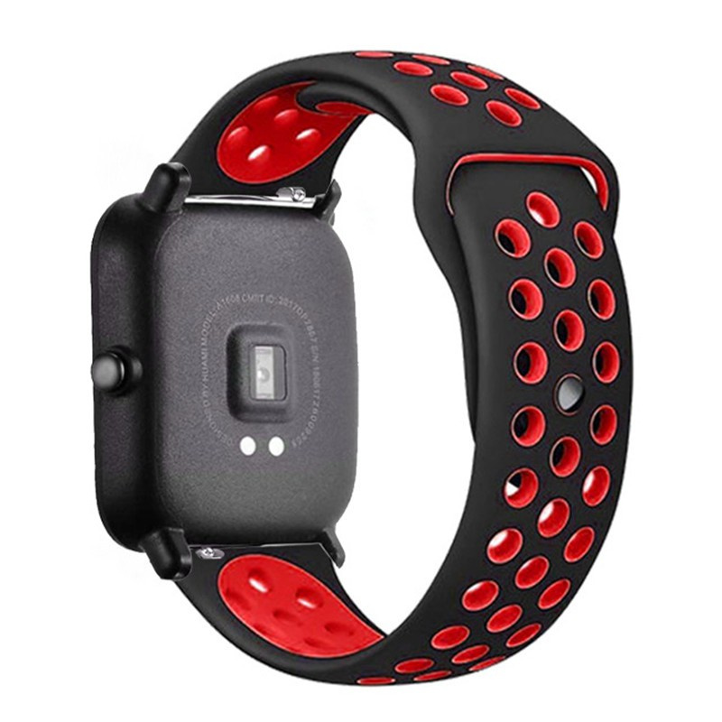 Dây Đeo Silicon 20Mm Thay Thế Cho Đồng Hồ Thông Minh Xiaomi Huami Amazfit Bip U Pro GTS 3 Bip S GTS 2 Mini GTR 42mm