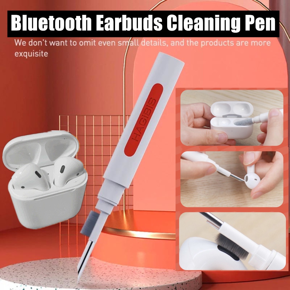 Bút vệ sinh tai nghe Bluetooth Airpods 1/2/3/Pro đầu cọ mềm nhỏ gọn