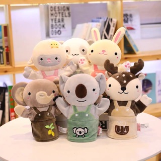 Rối bàn tay mẫu đẹp sang kể chuyện cho bé có ảnh thật video shop chụp