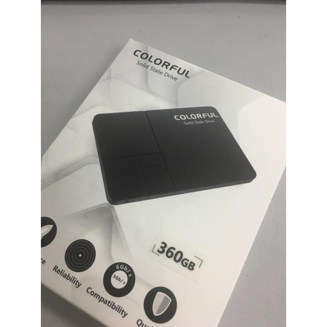 Ổ cứng SSD 360GB Colorful 2.5 inch SATA NWH Phân phối - bảo hành 3 năm